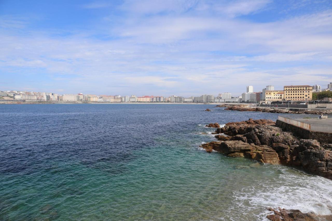 Apartamento Orzan Playa А-Корунья Екстер'єр фото
