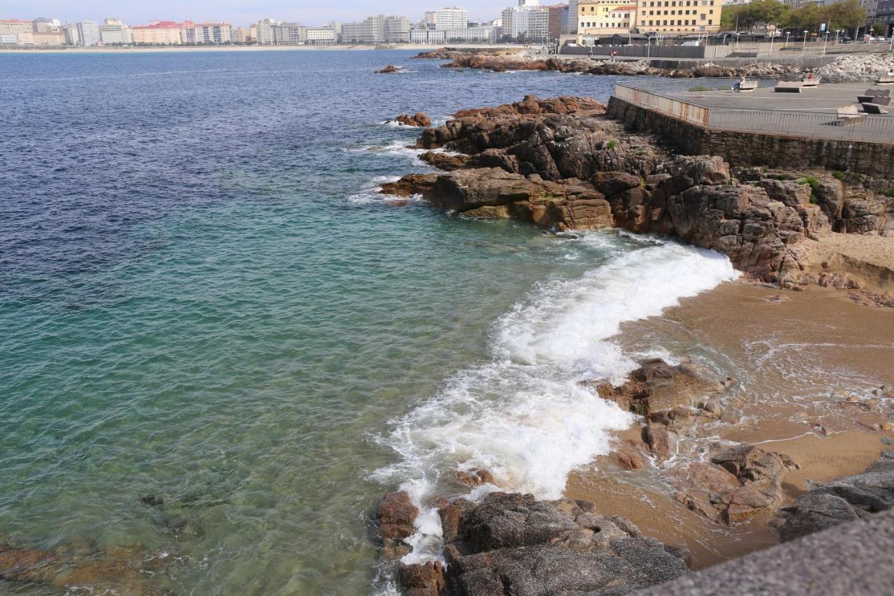 Apartamento Orzan Playa А-Корунья Екстер'єр фото